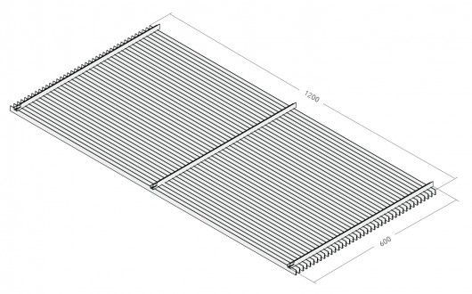 Plafón lineal DeltaLine de Hunter Douglas